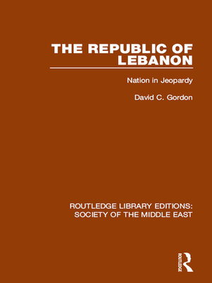 cover image of The Republic of Lebanon